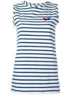 Être Cécile Breton Stripe Tank, Women's, Size: Small, Blue, Cotton