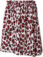 Kenzo Printed Asymmetric Skirt - Pink & Purple