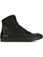 The Last Conspiracy Thrand Sneakers, Men's, Size: 40, Black, Rubber/horse Leather/leather