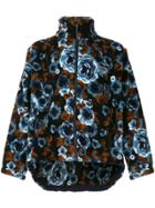 Napa By Martine Rose Floral Print Coat - Blue