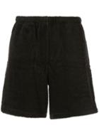 Supreme Terry Logo Shorts - Black