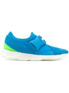 Christopher Kane Safety Buckle Sneakers, Men's, Size: 40, Blue, Neoprene