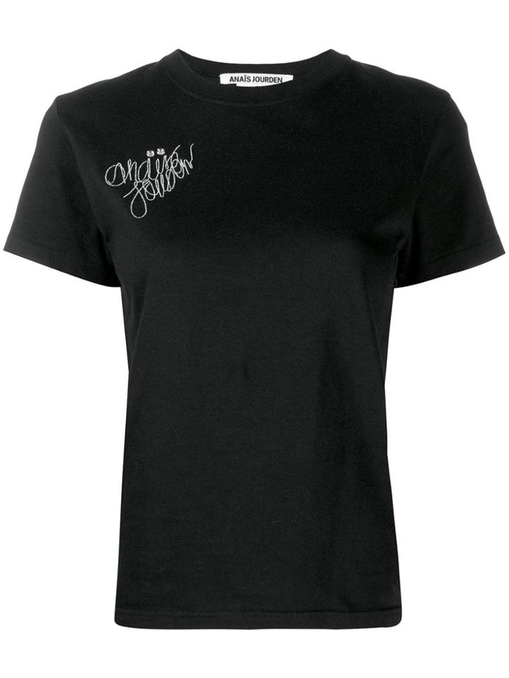 Jourden Mini Calligraphy T-shirt - Black