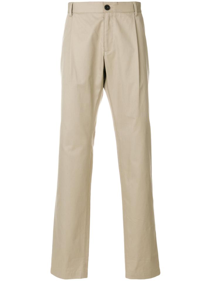 Versace Loose Fit Trousers - Nude & Neutrals