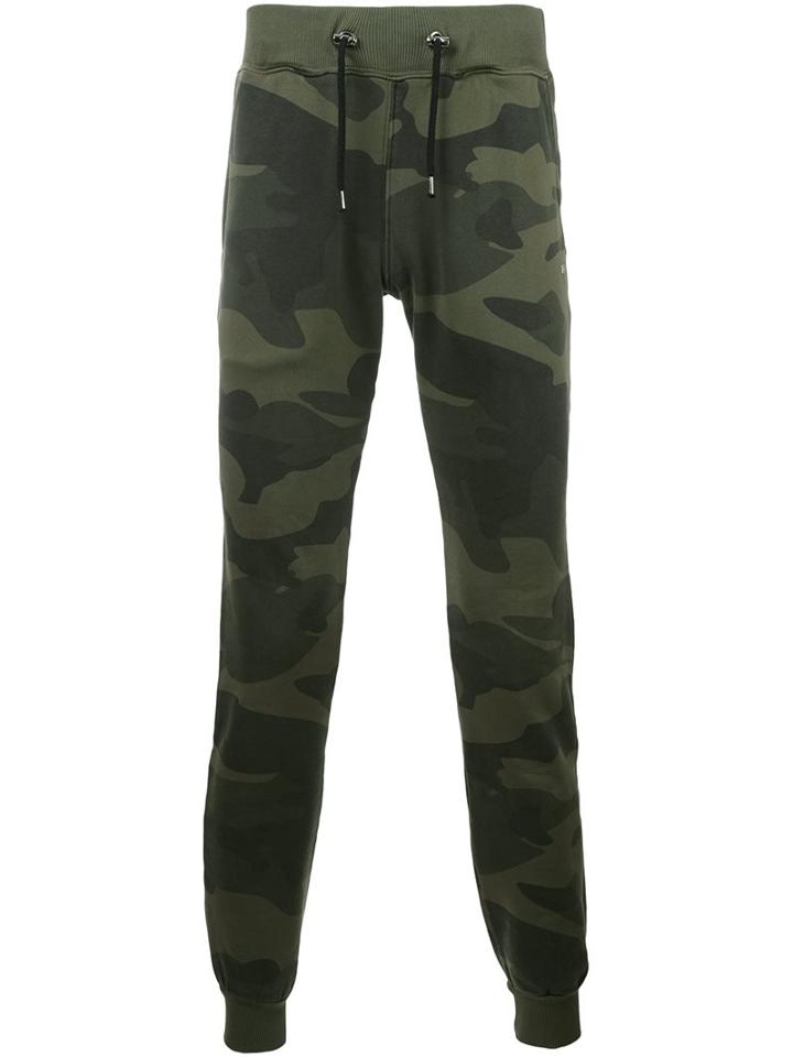 Hydrogen Camouflage Track Pants, Men's, Size: Xs, Green, Cotton