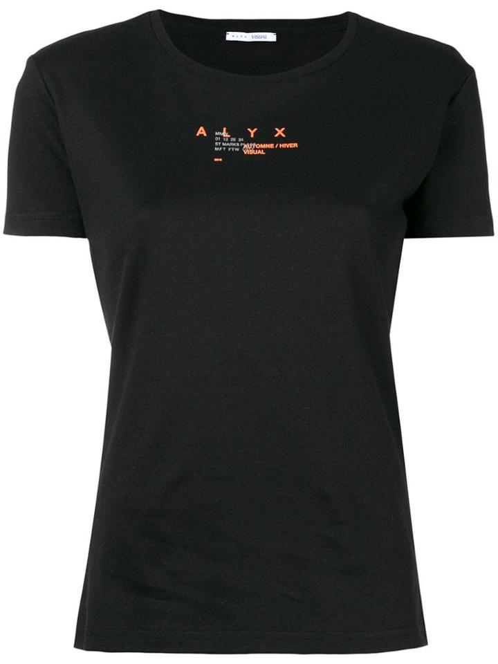 Alyx Logo Print Tshirt - Black