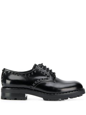 Ash Wild Lace-up Shoes - Black