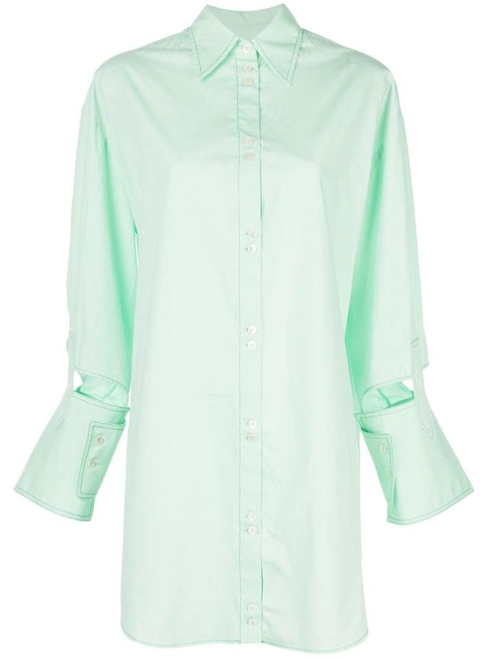 Ellery Cynthia Shirt Dress - Green