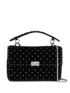 Valentino Rockstud Large Shoulder Bag - Black