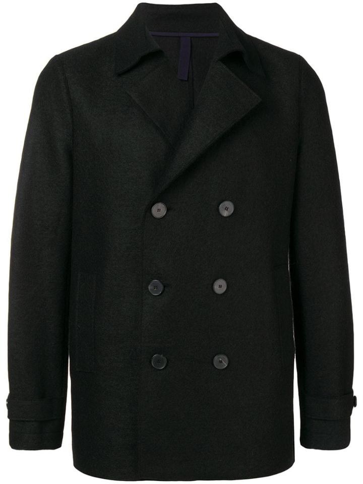 Harris Wharf London Double Breasted Jacket - Black