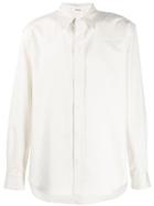 Zilver Concealed Fastening Shirt - White
