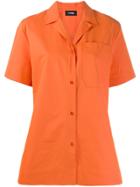 Kwaidan Editions Poplin Uniform Shirt - Orange