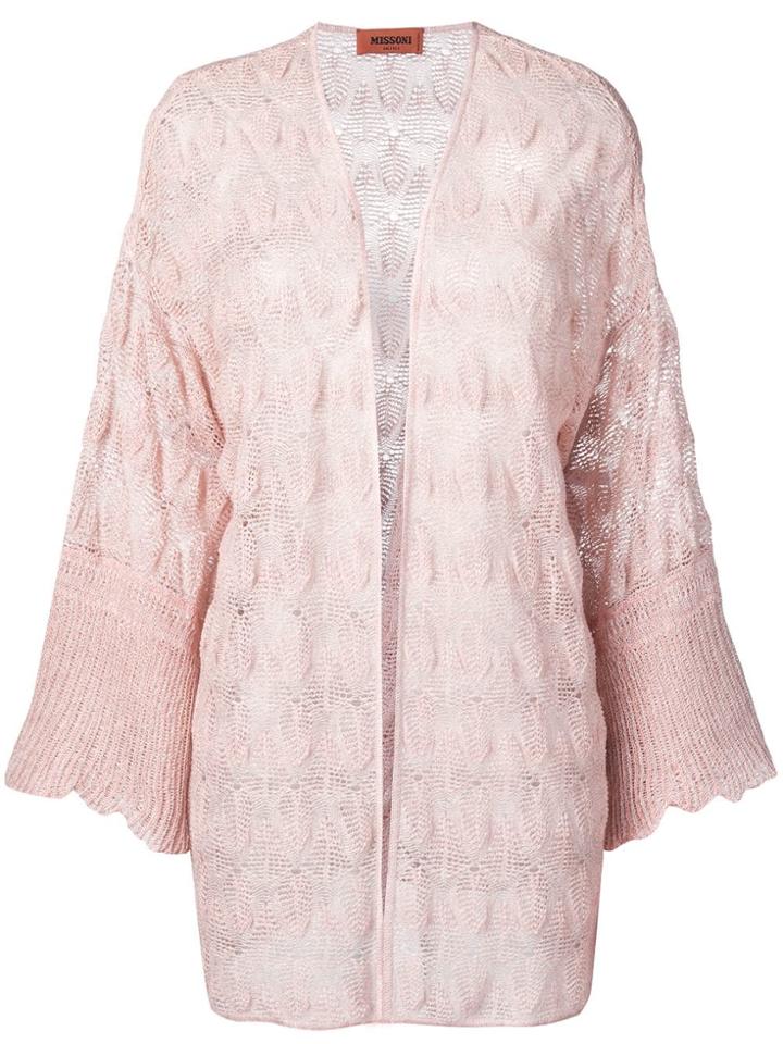 Missoni Fine Knit Cardigan - Pink