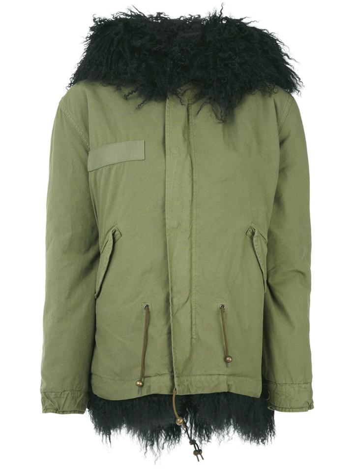 Mr & Mrs Italy Army Mini Parka - Green