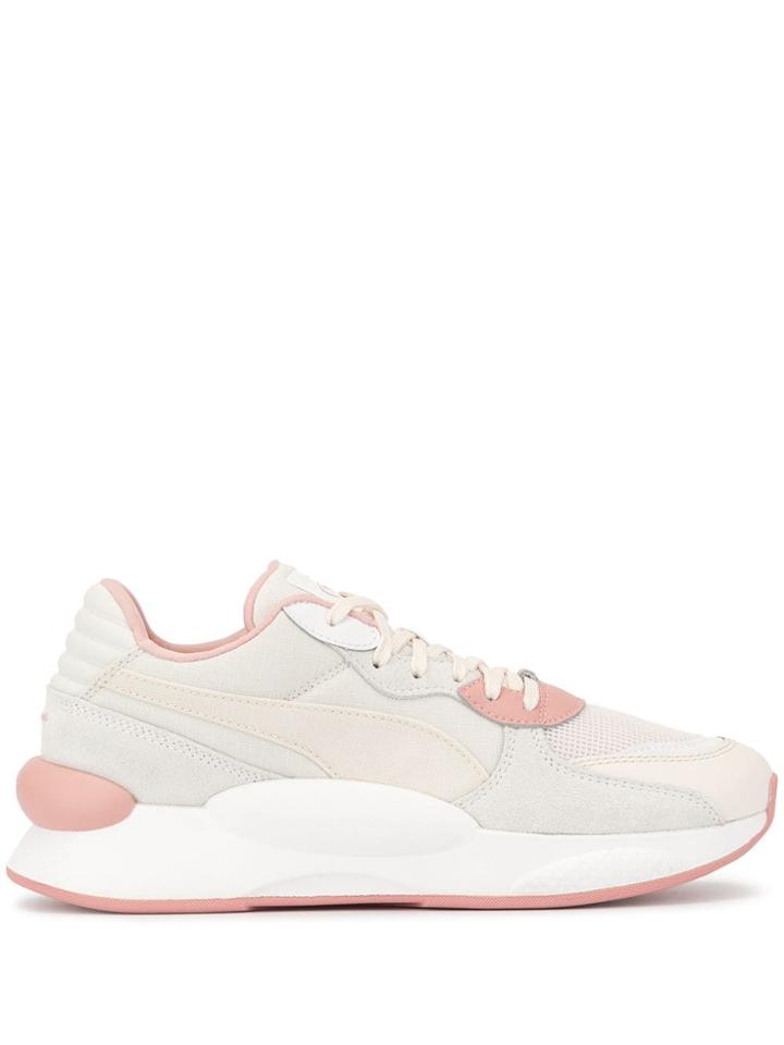 Puma Panelled Sneakers - Pink