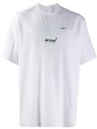 Ader Error Arrow Oversized T-shirt - White