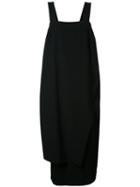 Enföld Fold Over Dress, Women's, Size: 38, Black, Wool