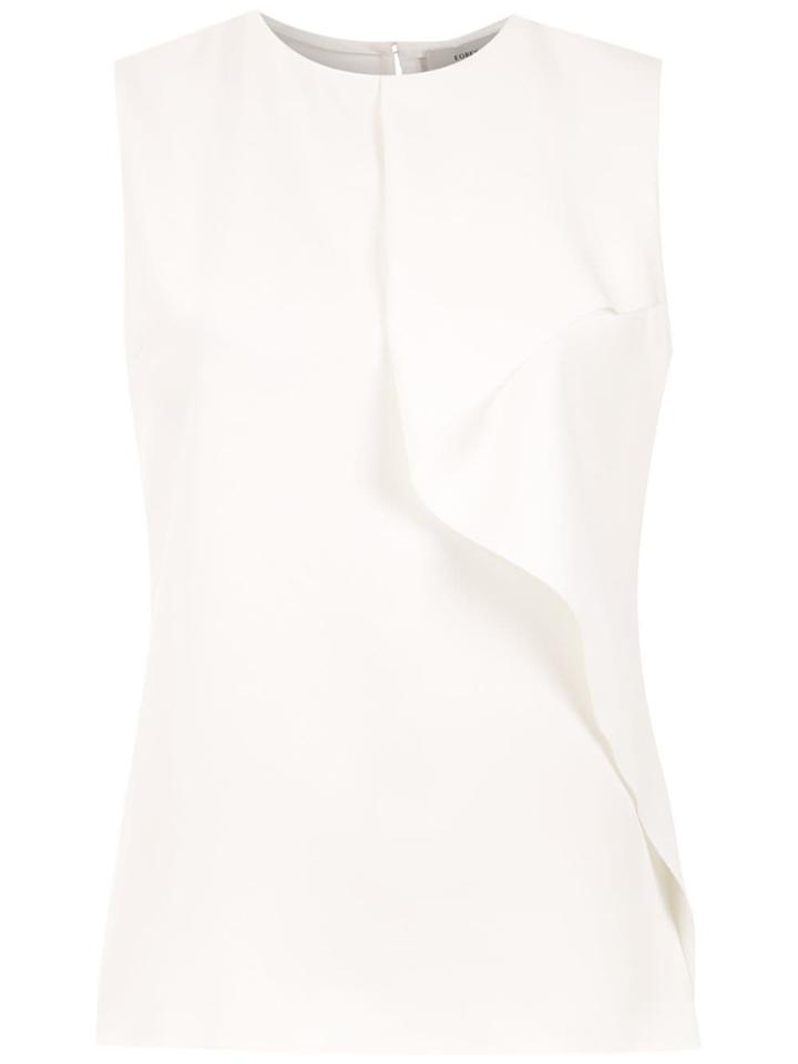 Egrey Ruffled Top - White