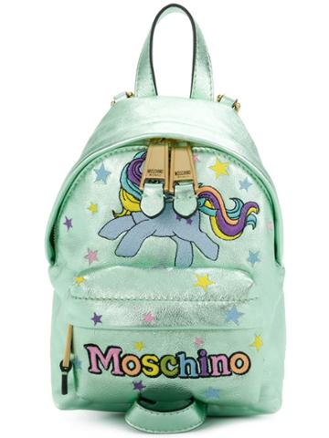 Moschino My Little Pony Mini Backpack - Green