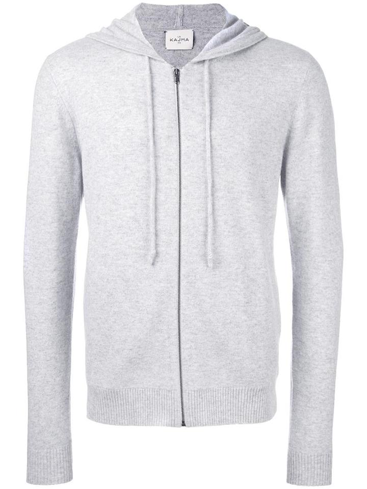 Le Kasha 'jaipur' Zipped Hoodie, Adult Unisex, Size: Large, Grey, Cashmere