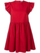 Red Valentino Stretch Compact Poplin Dress