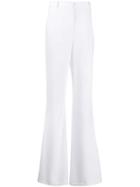 Hebe Studio Bianca Flare Trousers - White