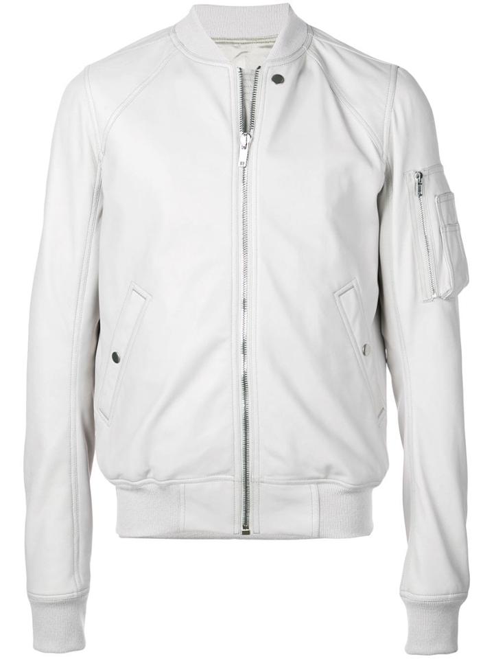 Rick Owens Flight Styled-jacket - White