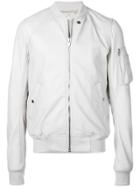 Rick Owens Flight Styled-jacket - White