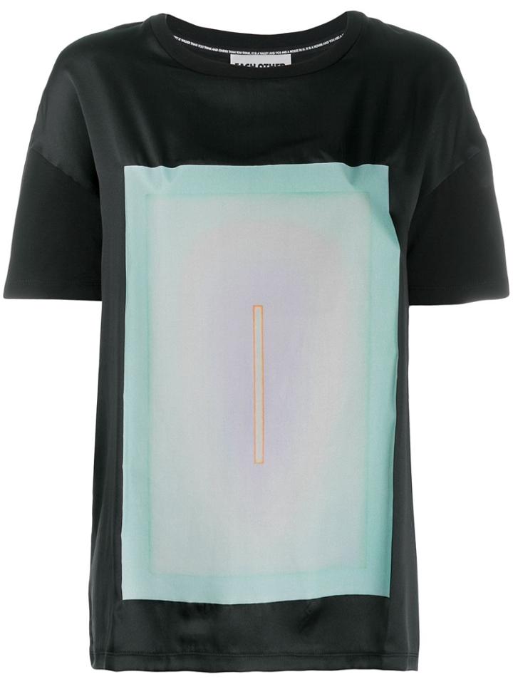 Each X Other Graphic Print T-shirt - Black