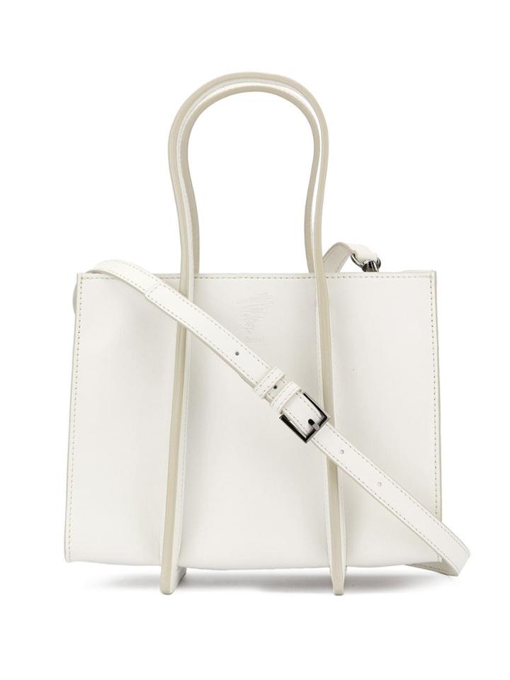 Discord Yohji Yamamoto Aerial Mini Tote Bag - White