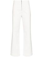 Usisi Isabella High-waisted Flare Trousers - White