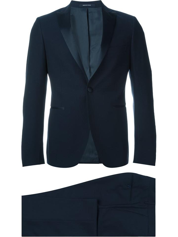 Tagliatore Peak Lapel Suit