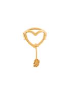 Givenchy Arrow Heart Ring - Metallic