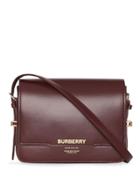 Burberry Small Leather Grace Bag - Red