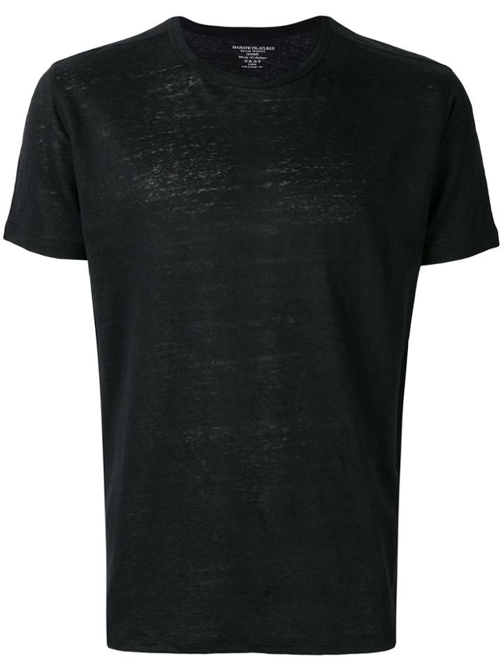 Majestic Filatures Casual T-shirt - Black
