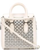 Alexander Mcqueen 'heroine' Laser Cut Tote