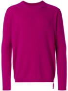 Laneus Classic Knitted Sweater - Pink & Purple