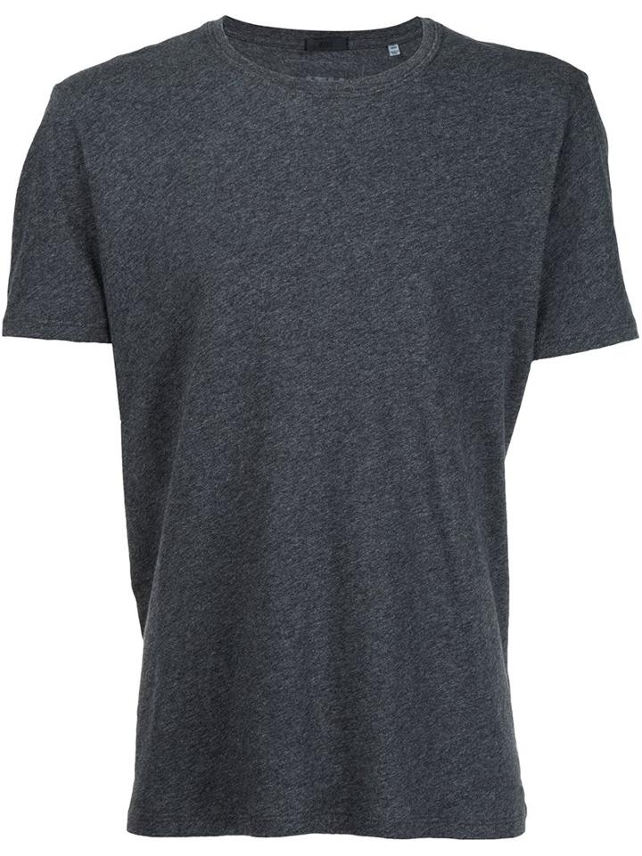 Atm Anthony Thomas Melillo Classic Jersey Crew Neck T-shirt, Men's, Size: Small, Grey, Cotton