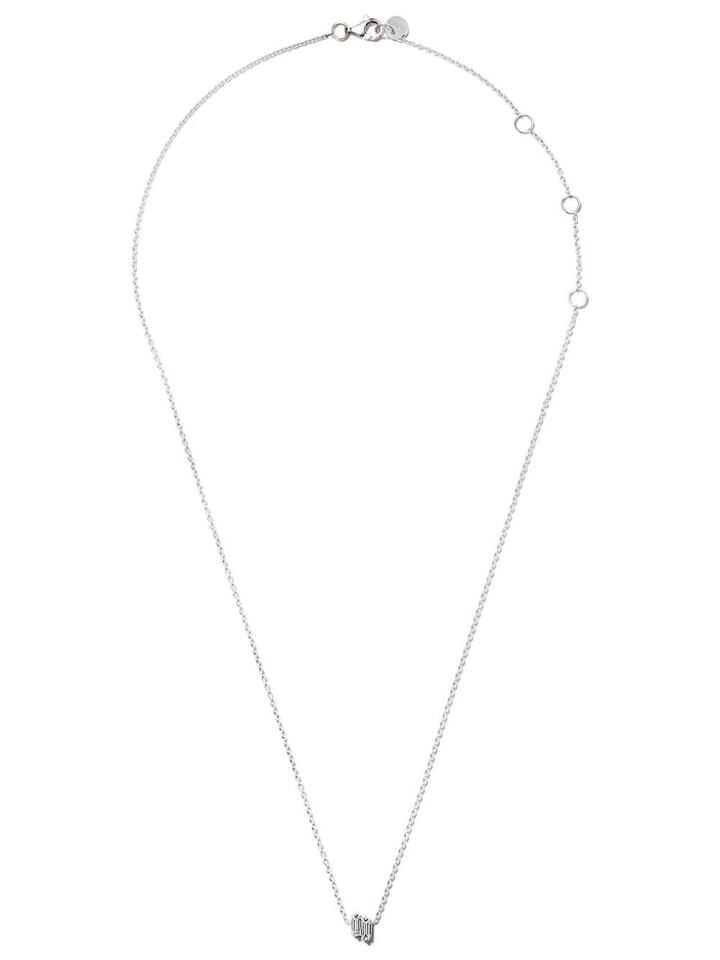 Alinka 18kt White Gold Hermitage Diamond Necklace - Silver