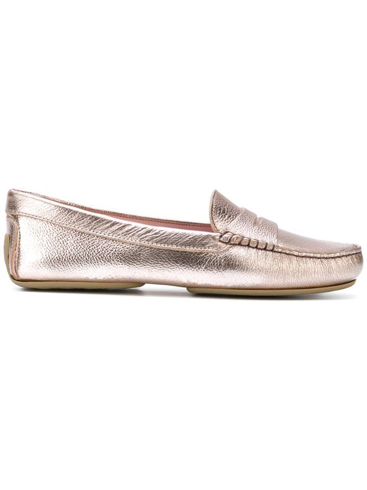 Pretty Ballerinas Classic Metallic Loafers