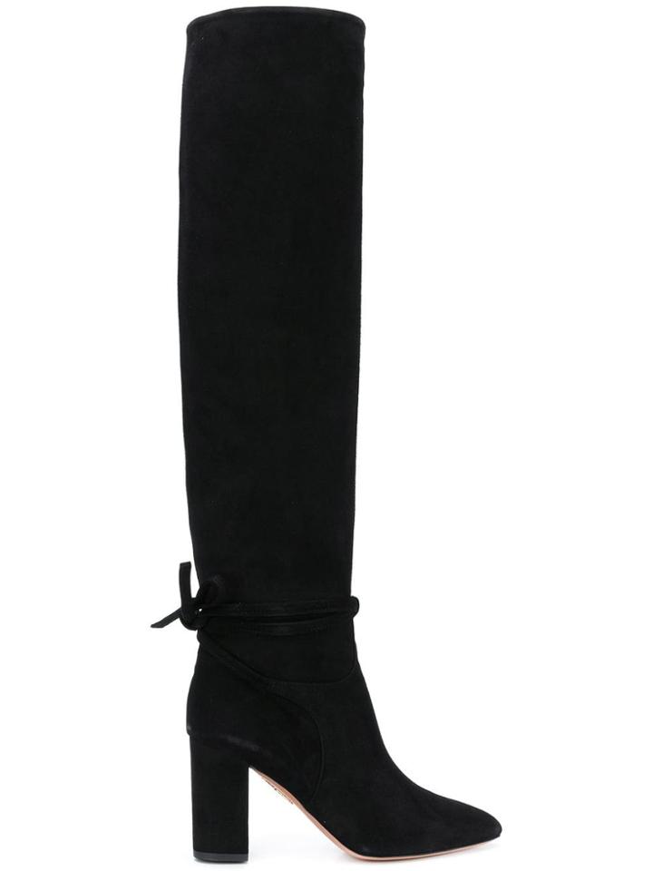 Aquazzura Aquazzura Maomidb0sue Black Suede