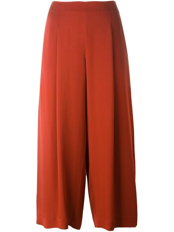 Theory Cropped Palazzo Pants