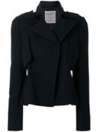 Yohji Yamamoto Pre-owned Cropped Tailored Jacket - Blue