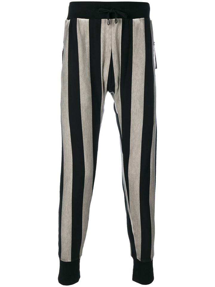 Unconditional - Slim Fit Track Pants - Men - Cotton/spandex/elastane - L, Black, Cotton/spandex/elastane