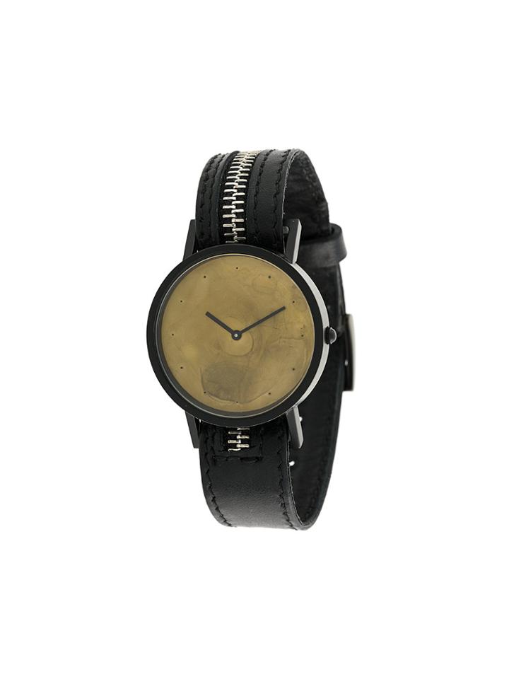 South Lane Avant Exposed Gold Watch - Black