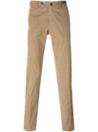 Pt01 Super Slim Fit Trousers, Men's, Size: 50, Nude/neutrals, Cotton/spandex/elastane