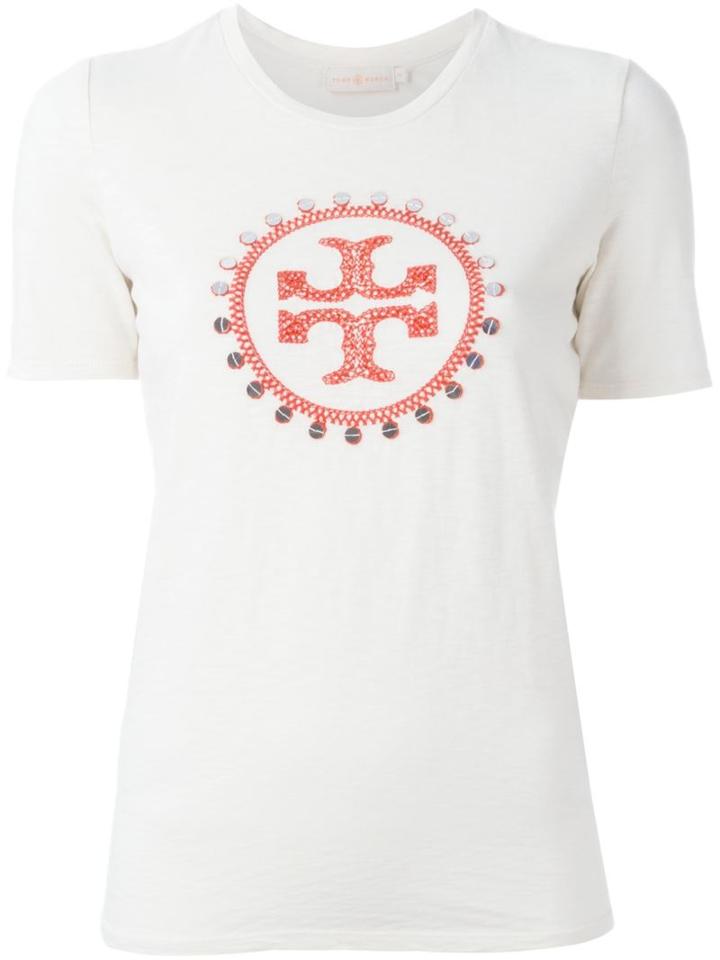 Tory Burch Logo Print T-shirt