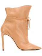 Jimmy Choo Stitch Ankle Boots - Neutrals
