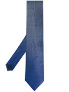 Lanvin Geometric Print Tie - Blue