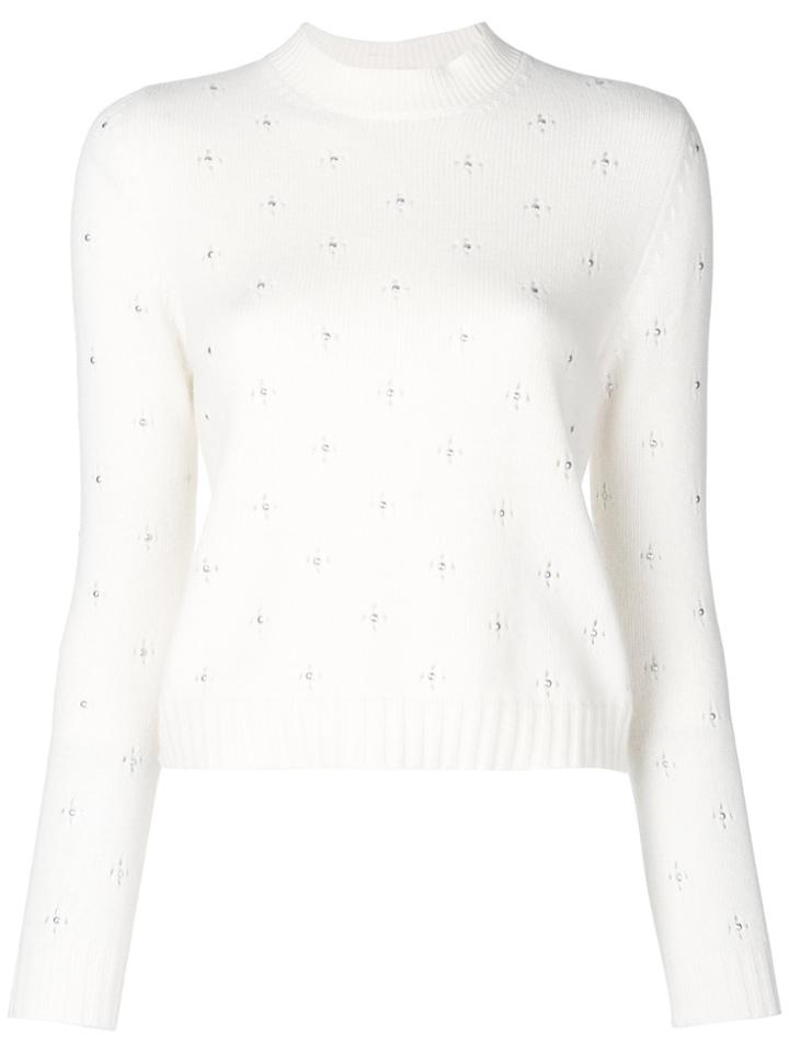 Red Valentino Roll Neck Jumper - Nude & Neutrals